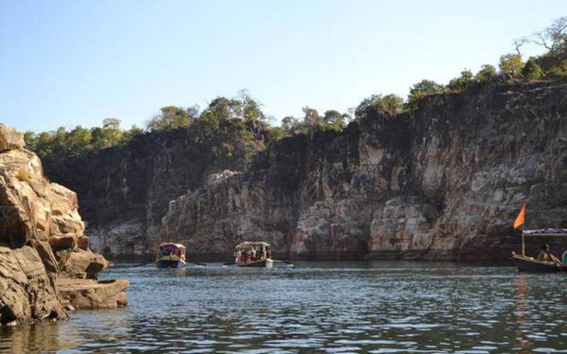 ভারতের বিস্ময়কর ৮ টি নদী ক্যানিয়ন ( River canyons in India ) 5 ভেড়াঘাট, মধ্যপ্রদেশ