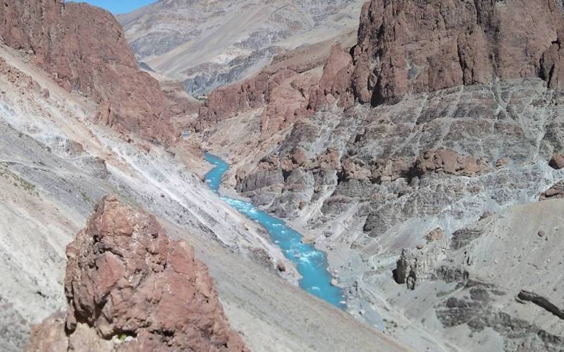 ভারতের বিস্ময়কর ৮ টি নদী ক্যানিয়ন ( River canyons in India ) 9 জান্সকার উপত্যকা, লাদাখ