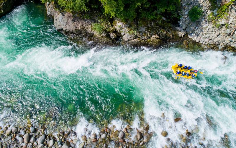 অলকানন্দা নদীতে রাফটিং - উত্তরাখণ্ড